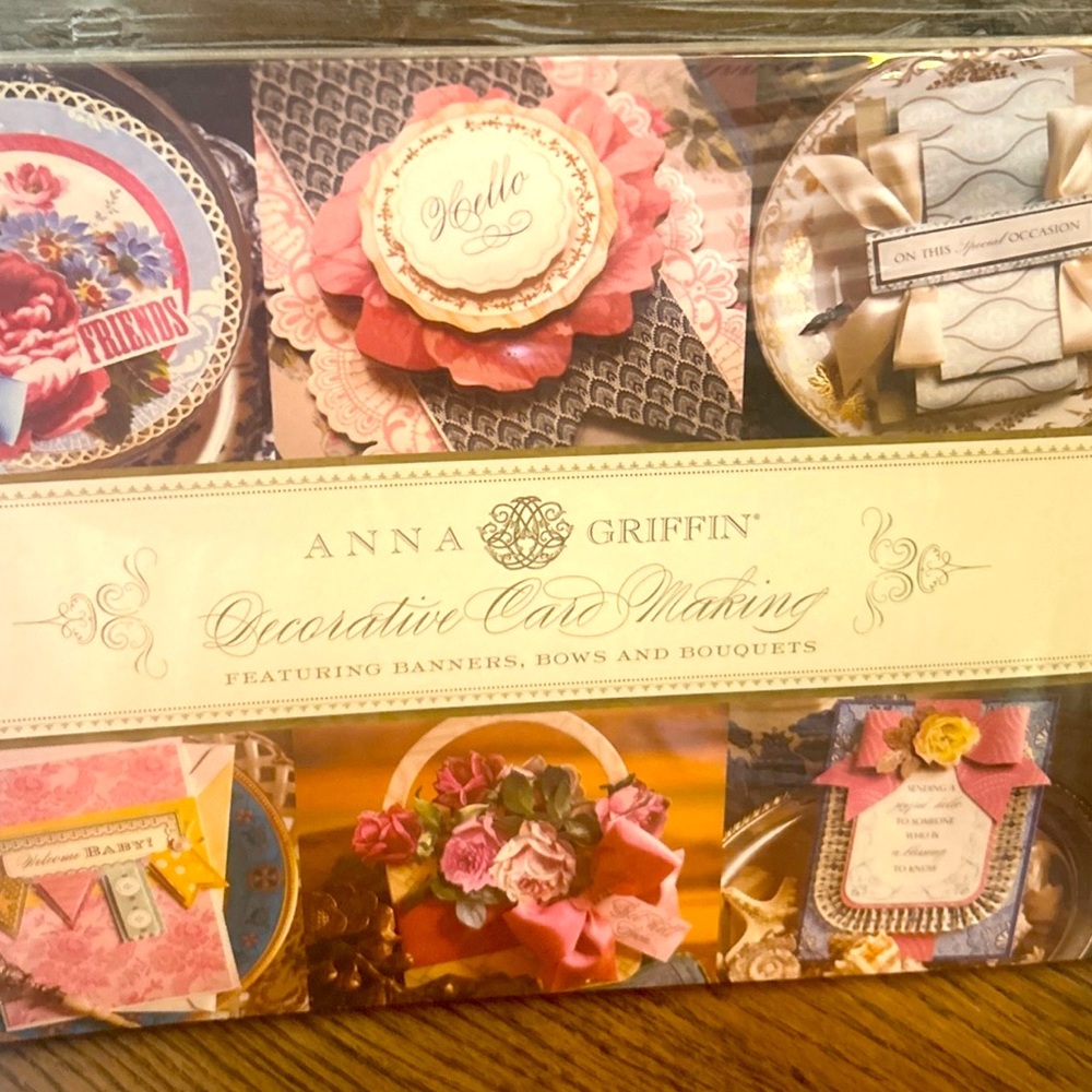 NWT Anna Griffin Decorative Card Making Kit